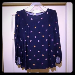 Old navy balloon sleeve blouse SMALL